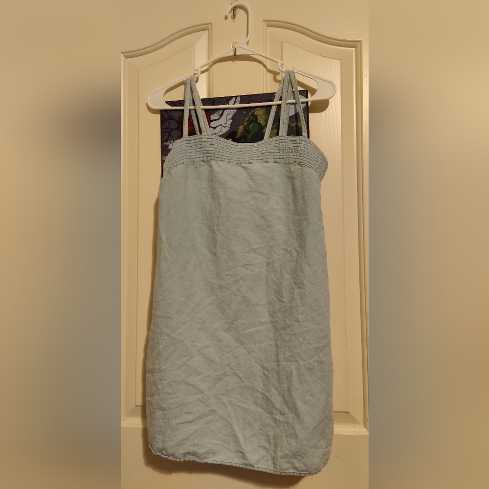 ZARA Denim Style Mini Dress Size Small